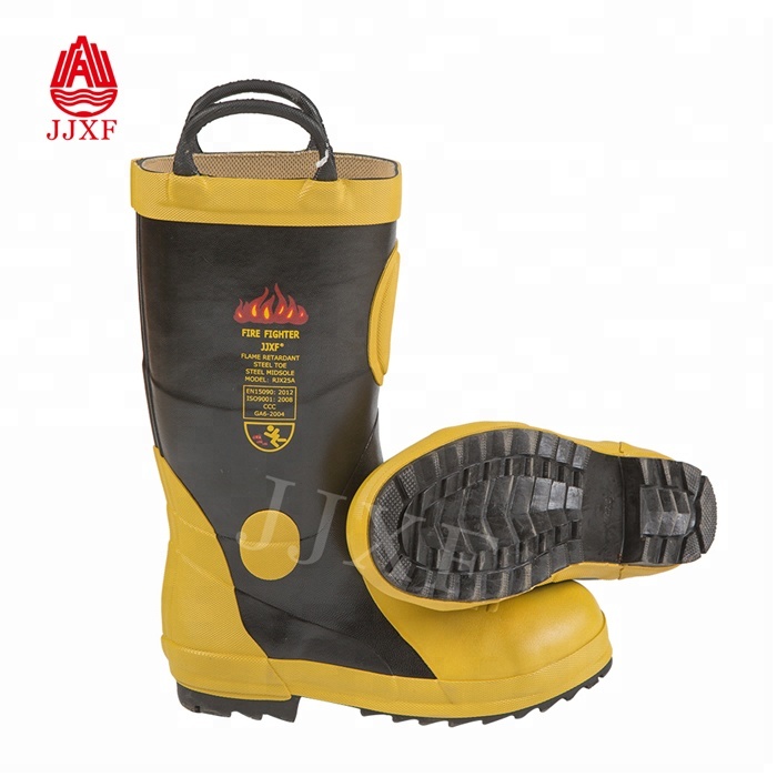  Cheap firefighting high heel steel toe safety shoes